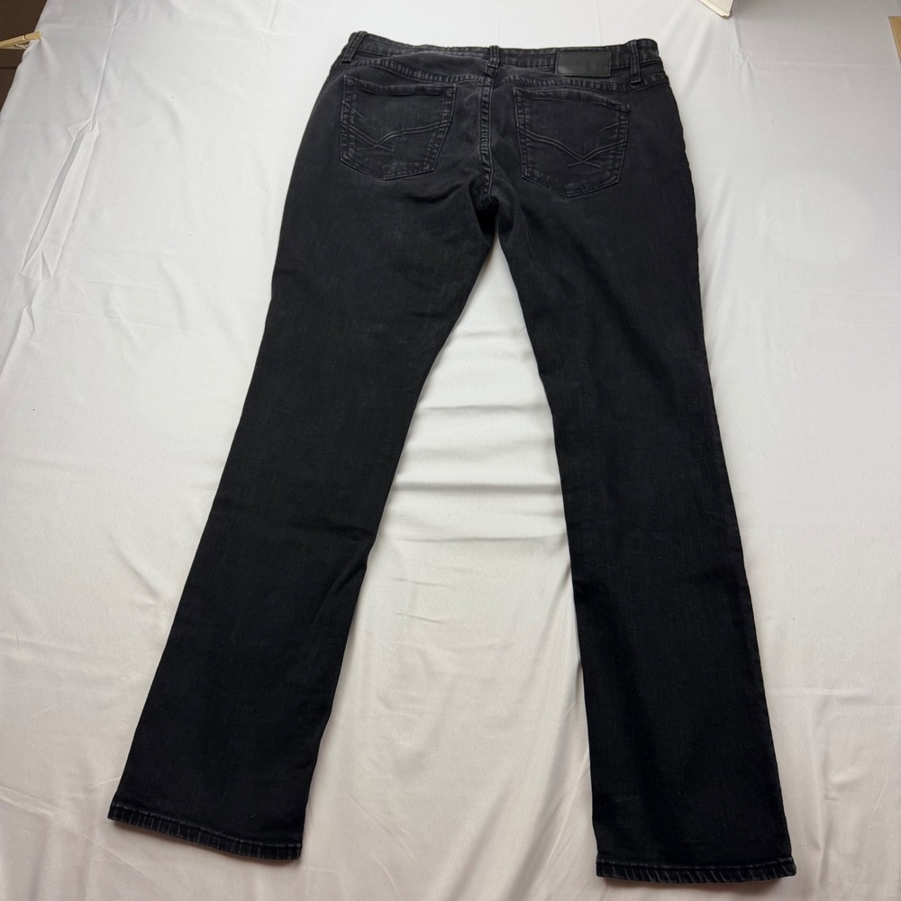 BKE Mason Jeans Men 36x32 Black Straight Leg Stretch Denim GBS1932